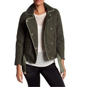 Zadig & Voltaire Kawa Padded Moto Jacket